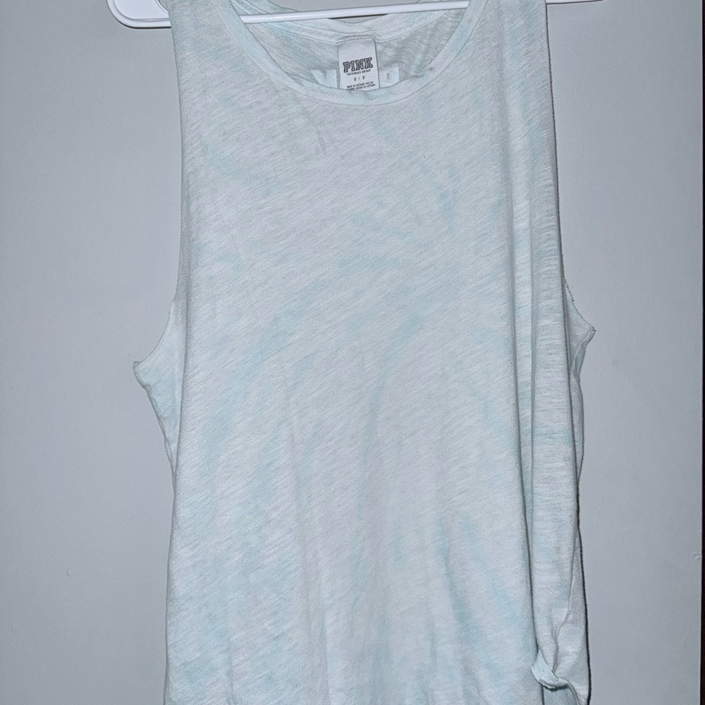 PINK Victoria's Secret Soft Blue Tank Top